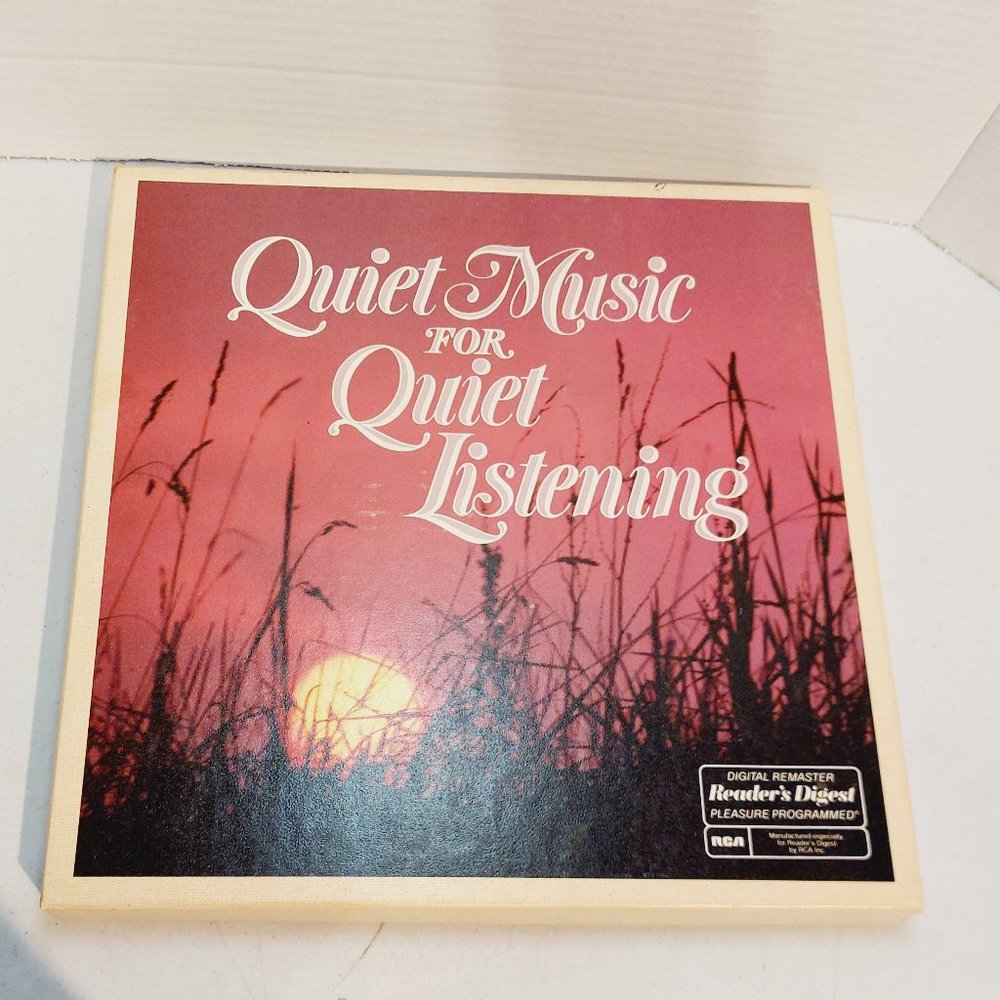 Readers Digest~ Quiet Music For Quiet Listening 7 LP Set - 1985